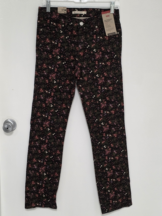 Levi's Denim - Levi's Black Floral Print Women's Jeans